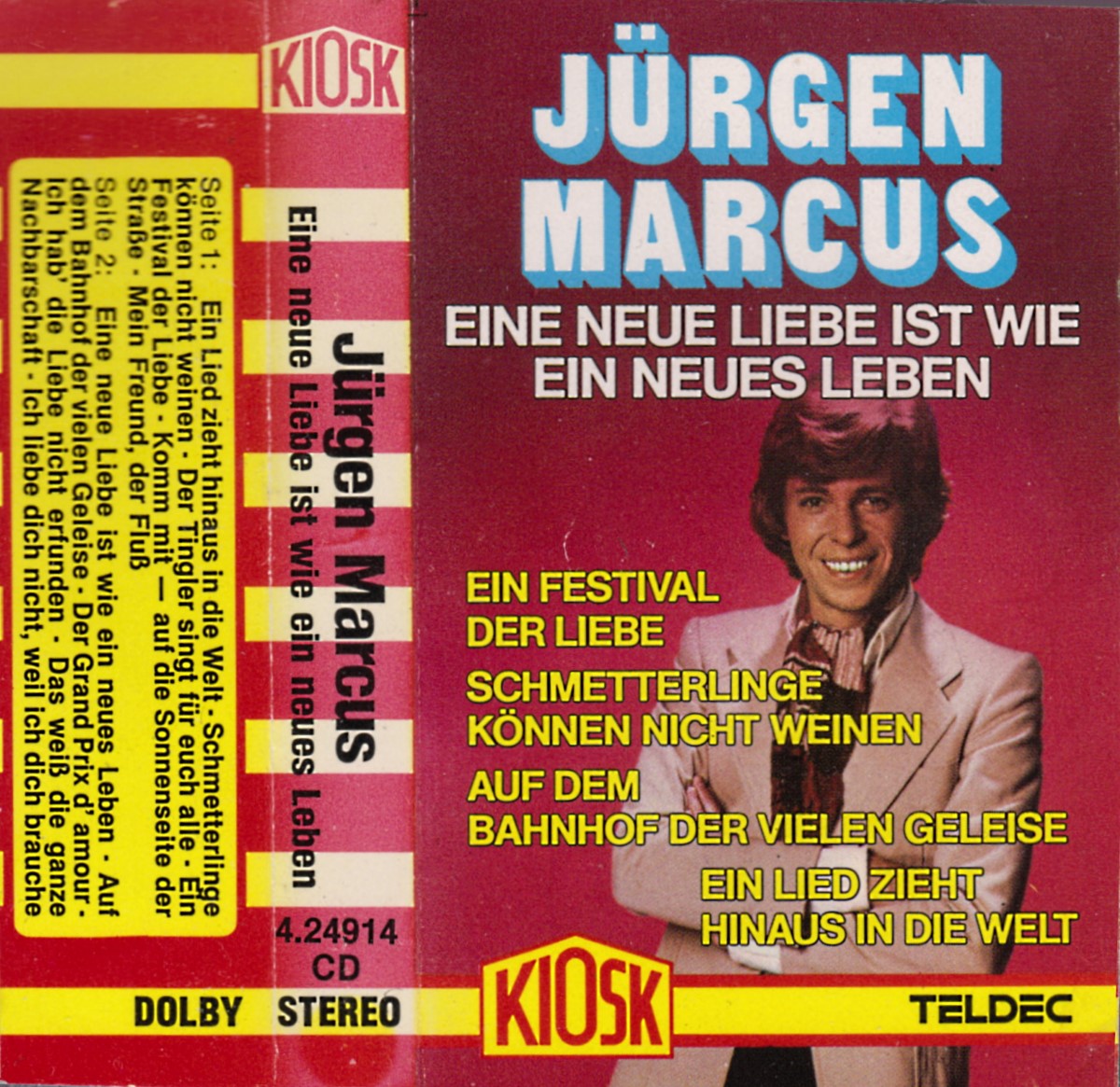 Jürgen Marcus - Eine Neue Liebe Ist Wie Ein Neues Leben (1981)