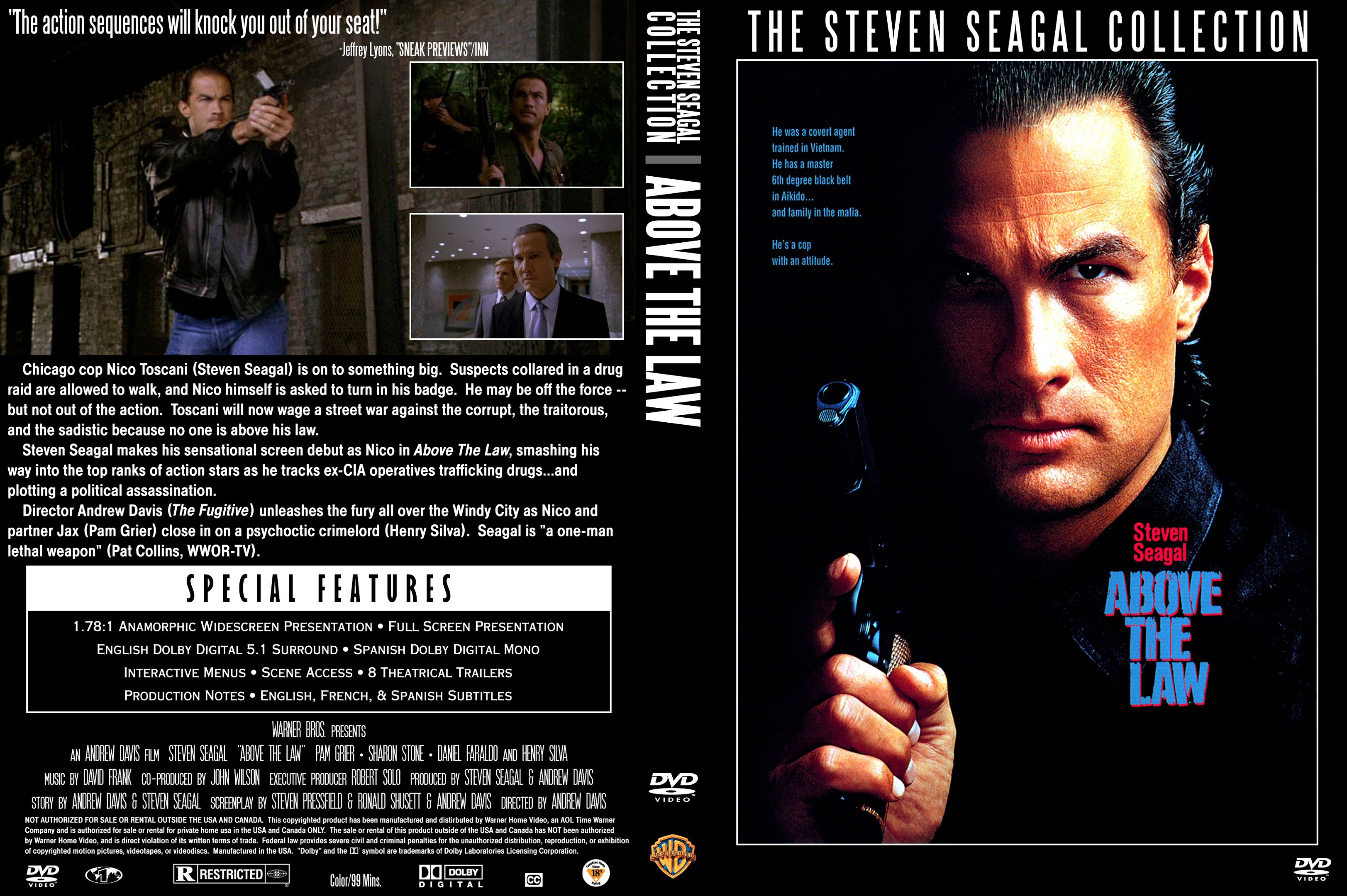 REPOST Above the law - Steven Seagal (1988)