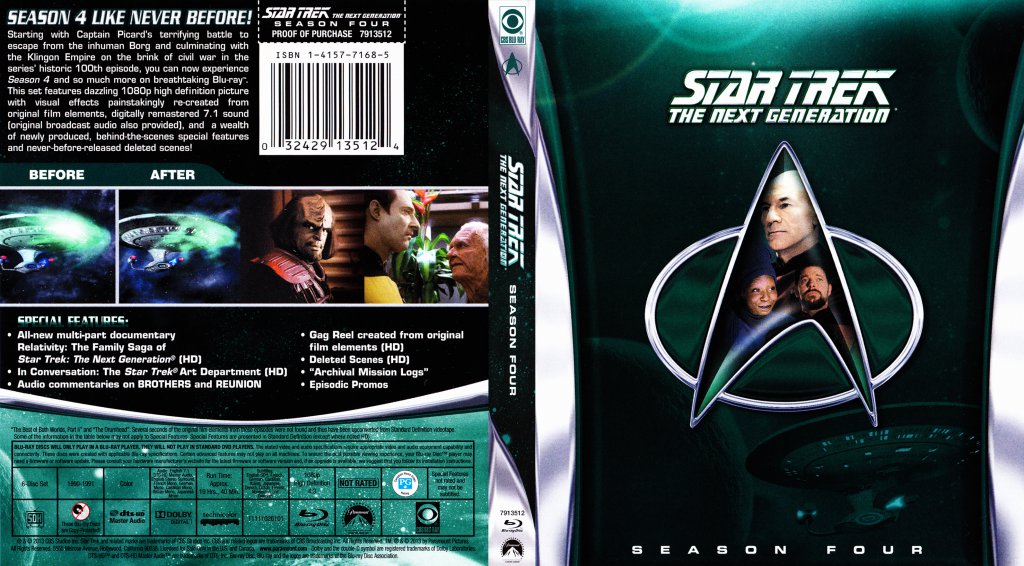 Star Trek TNG seizoen 4 Blu-Ray 6