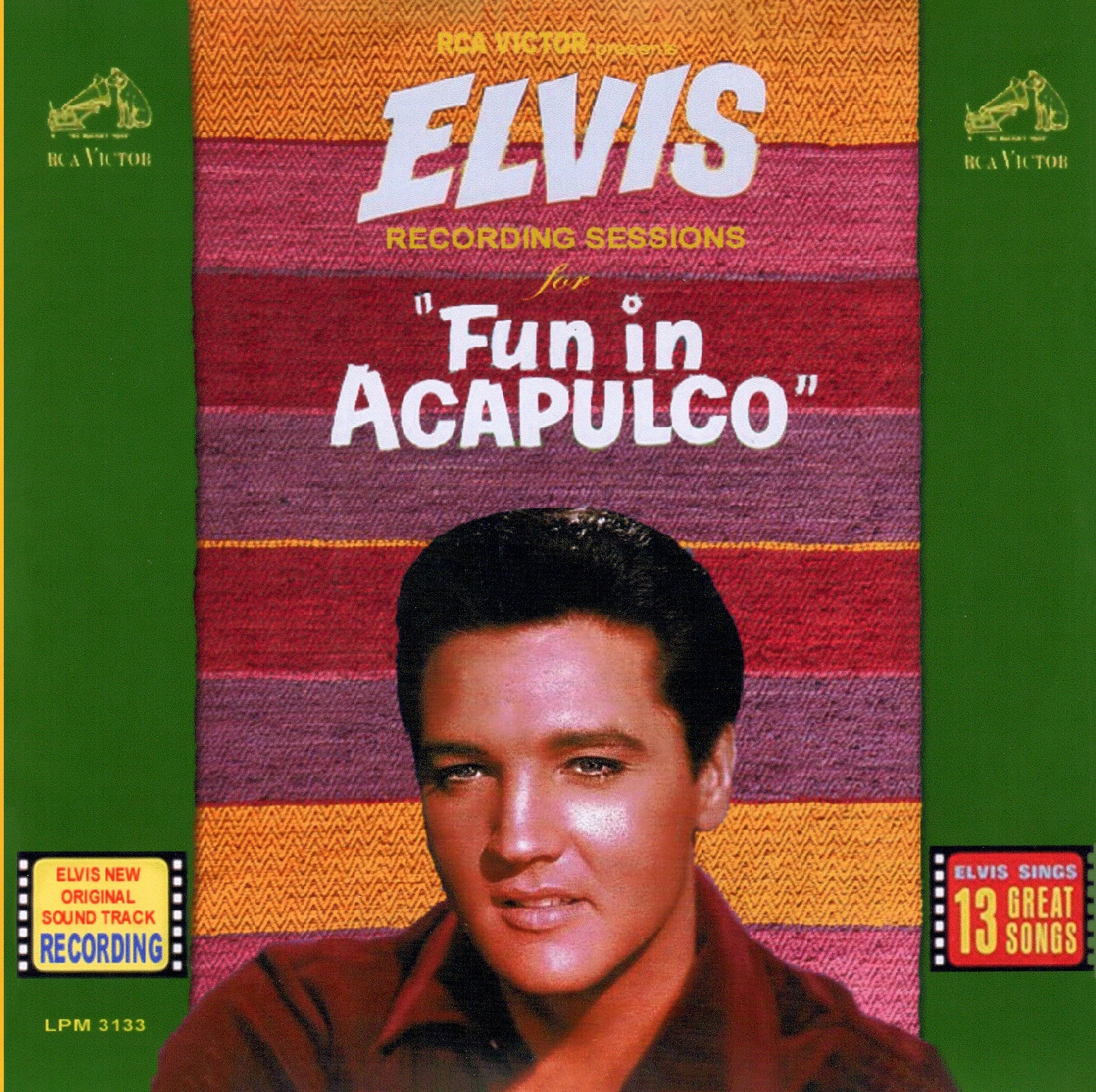 Elvis Presley - Recording Sessions For Fun In Acapulco [CMT Star LPM3133]