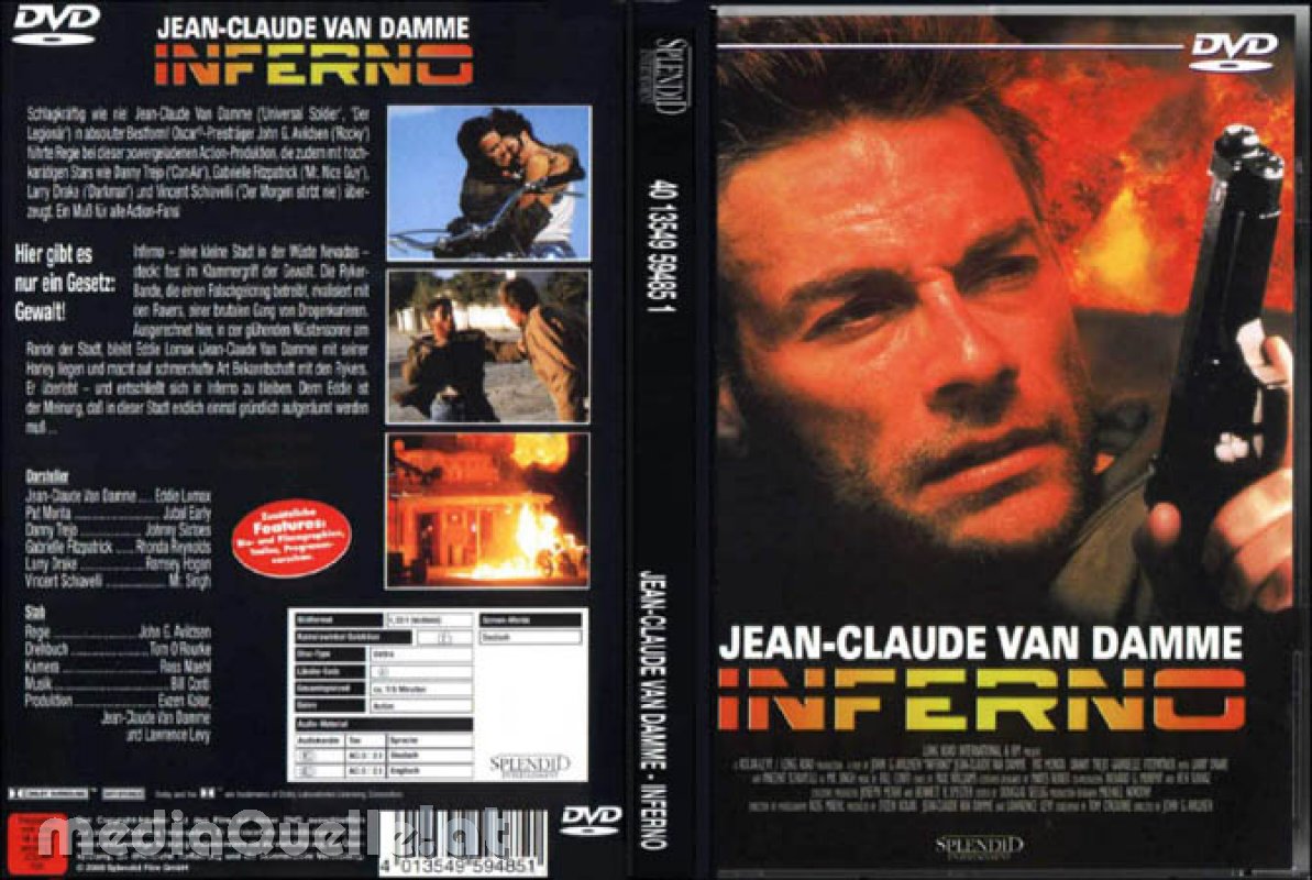 Jean Claude van Damme Collectie dvd 15 van 40 inferno 1999