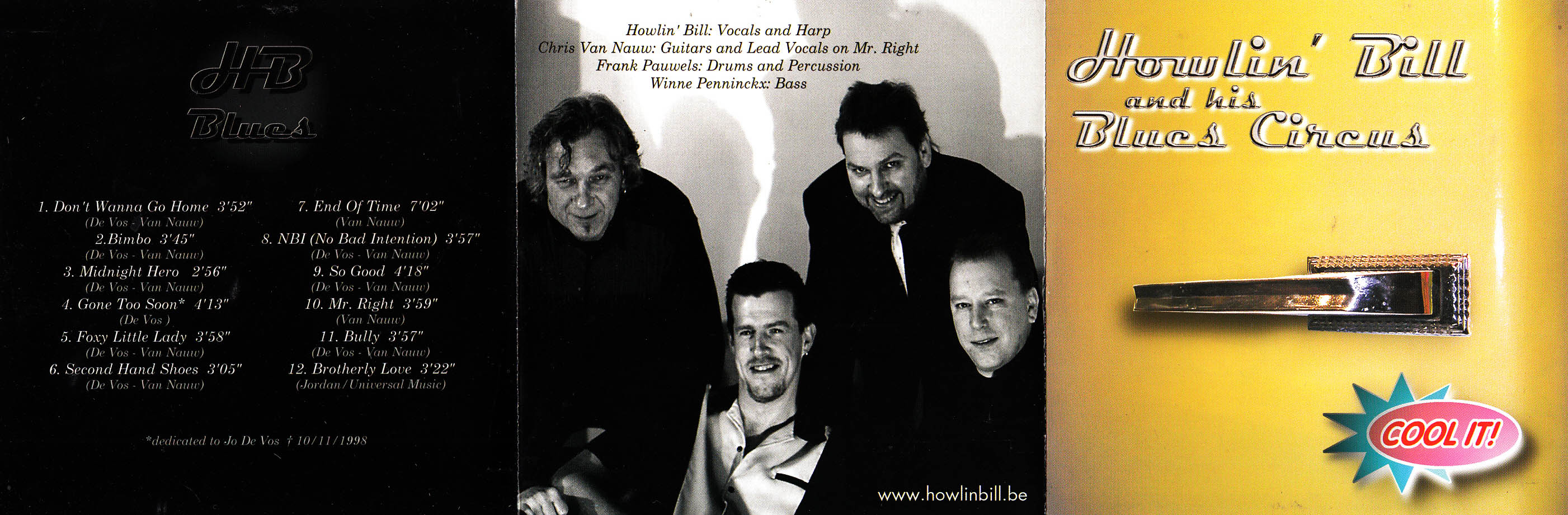 Howlin' Bill And His Blues Circus - 2004 - Cool It!
