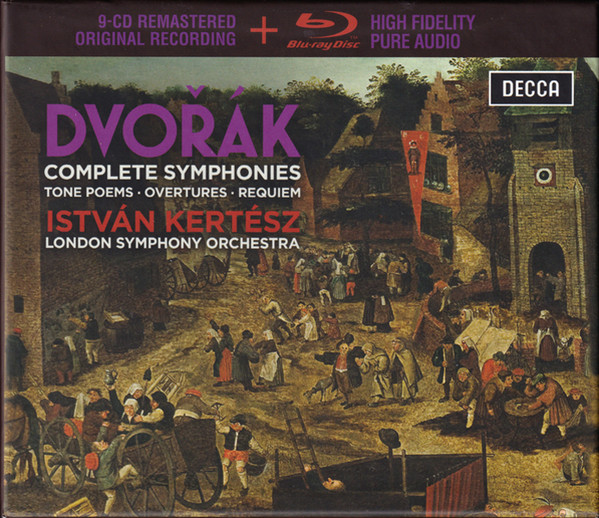 Dvorak - Complete Symphonies, etc - Kertesz, LSO (2016) 9cd 24-96
