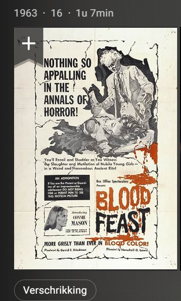 Blood Feast 1963 1080p BluRay H264 -NLSubsIN-S-J-K