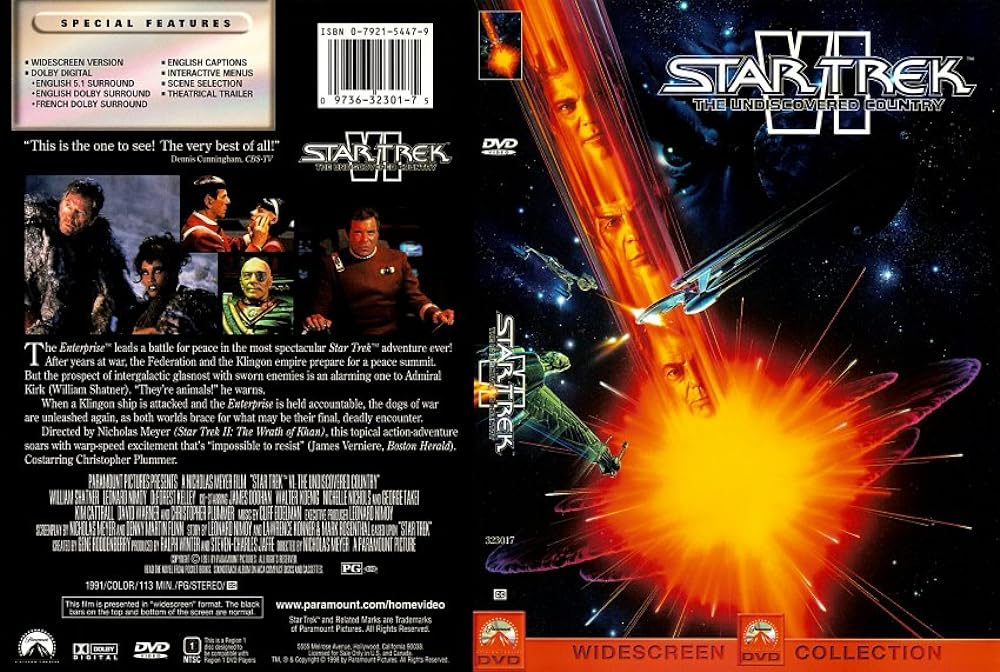 6 - Star Trek VI The Undiscovered Country (1991))