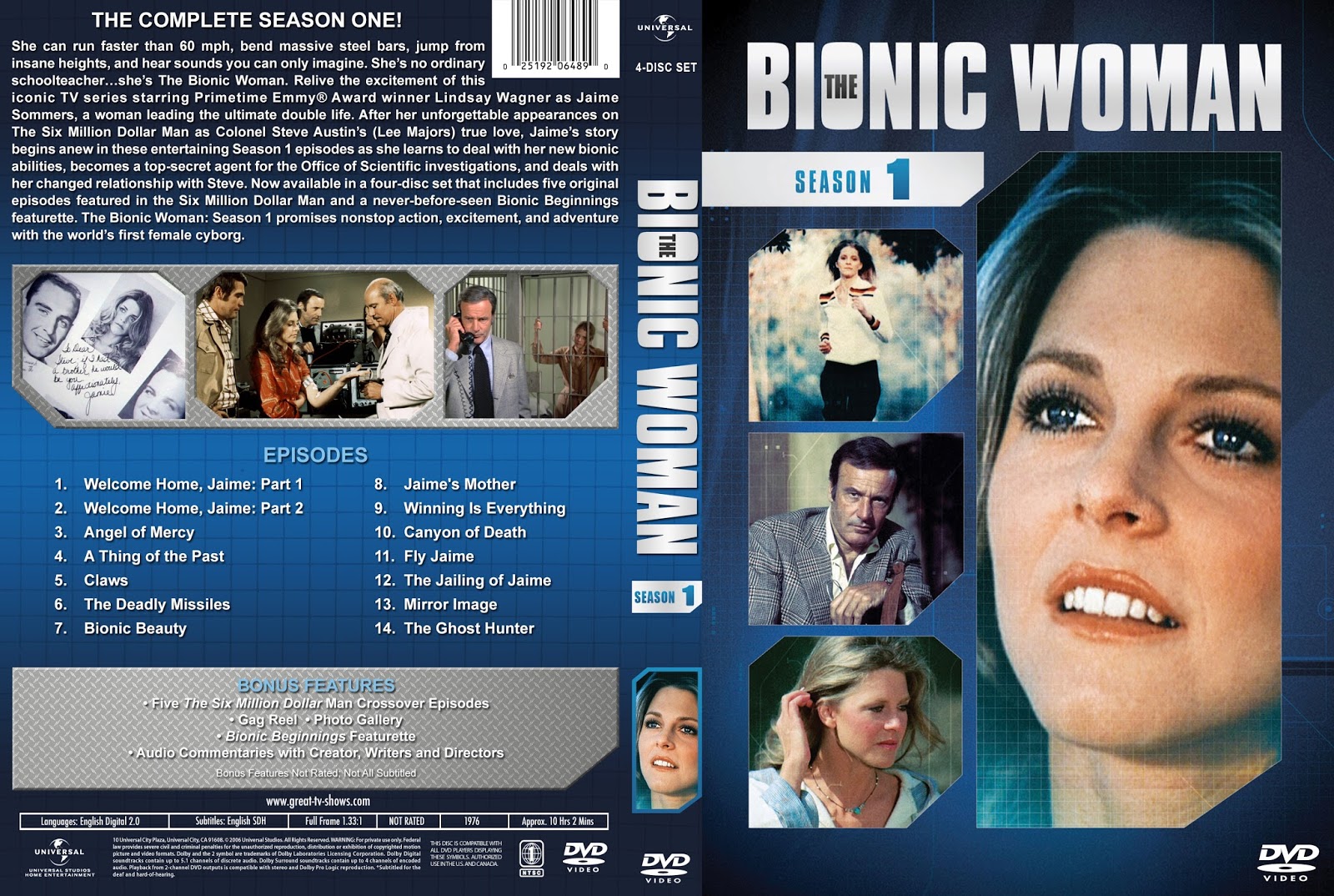 The Bionic Woman Seizoen 1 Afl 9 -14 Finale
