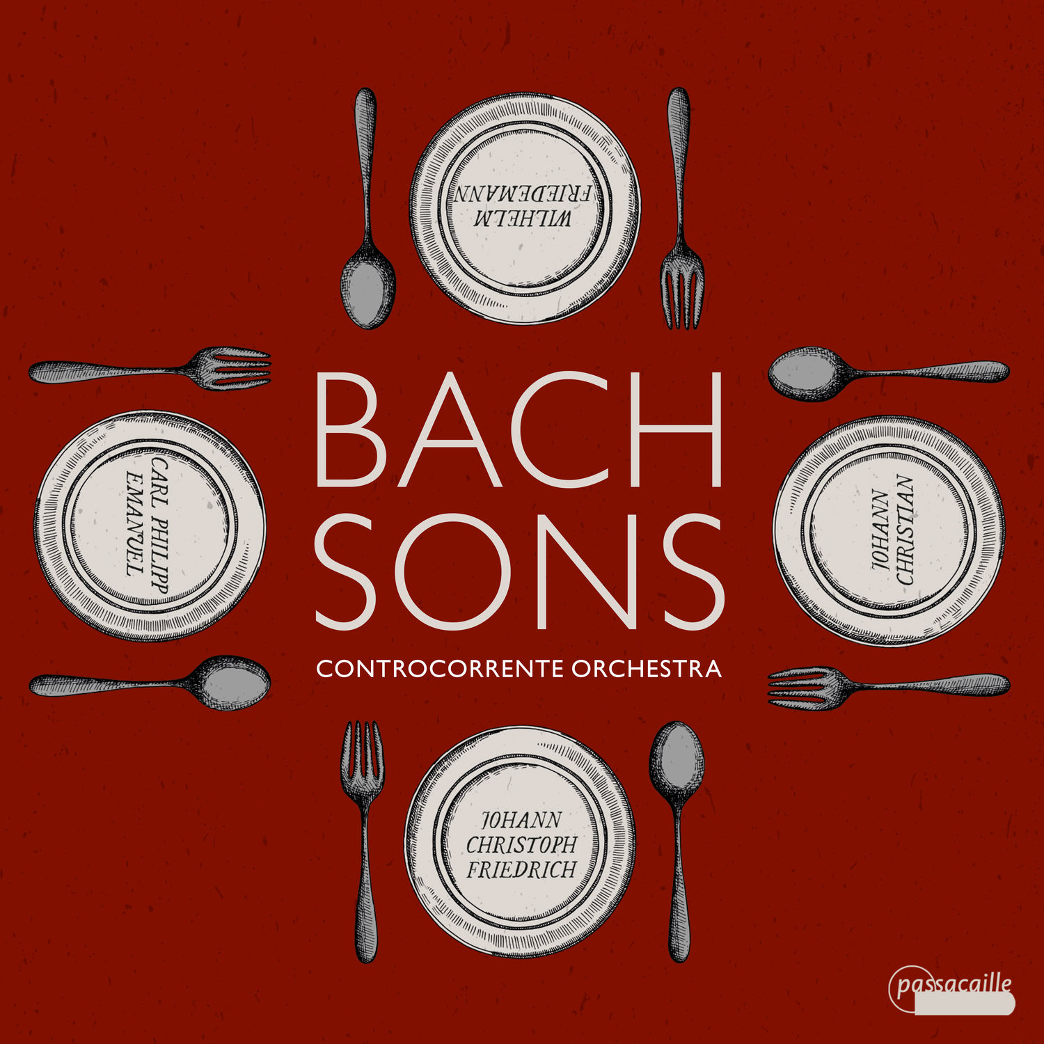 Bach Sons- Symphonies - Controcorrente Orchestra JC Bach W  F  Bach C  P  E  Bach 24-96