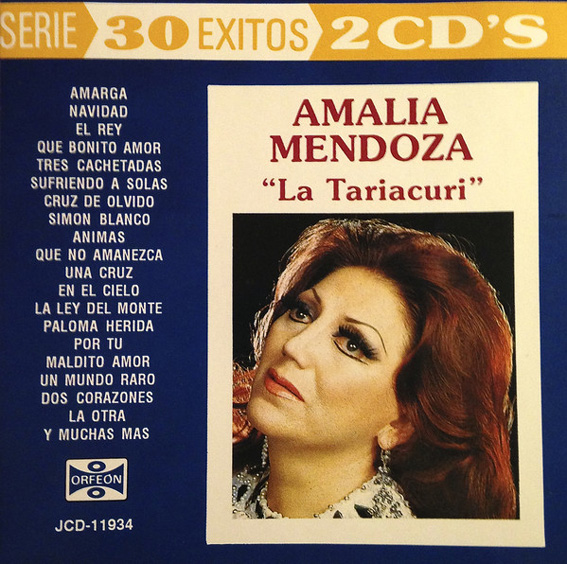 Amalia Mendoza - ''La Tariacuri'' - 2 Cd's