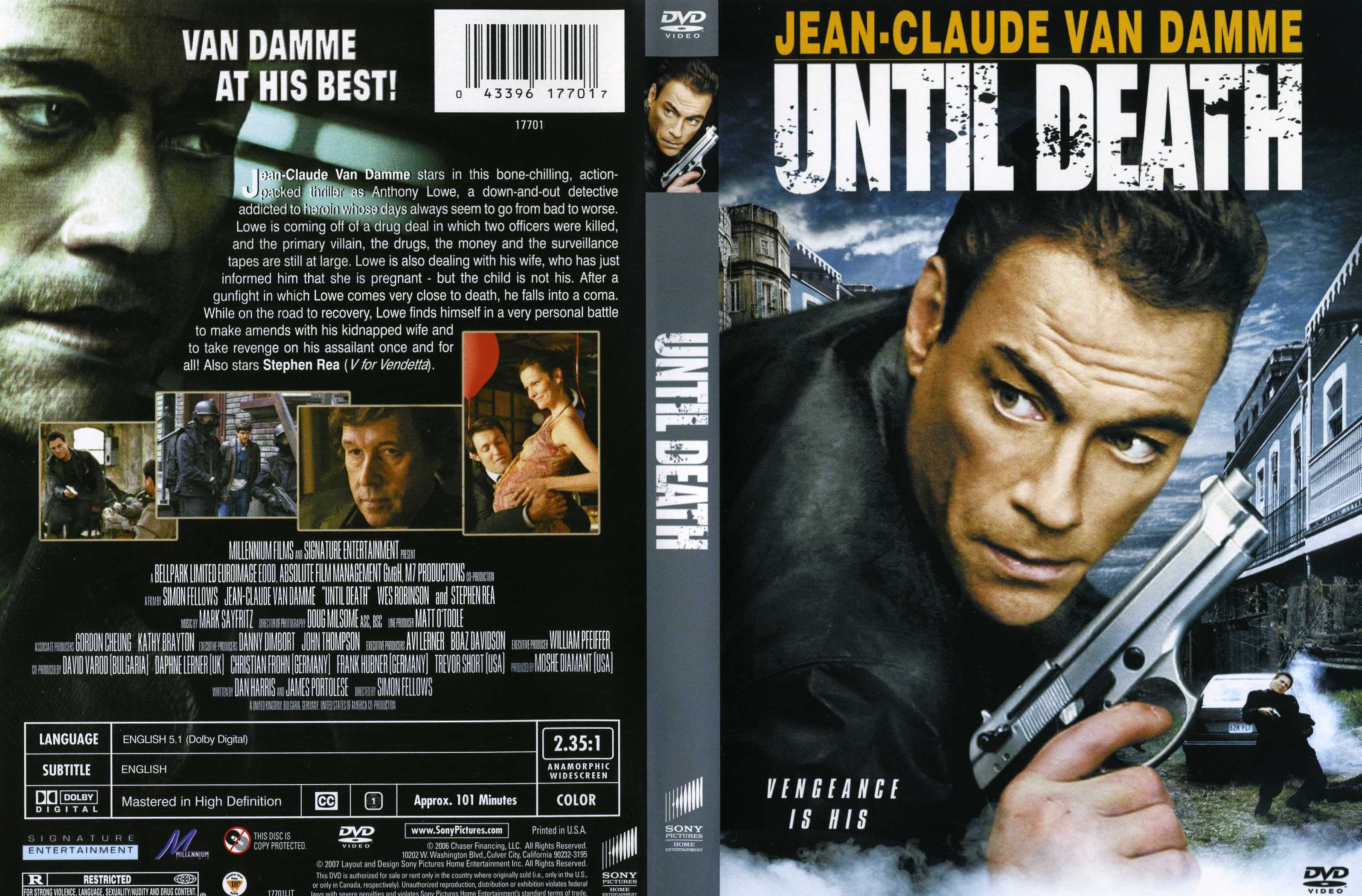 Jean Claude van Damme Collectie DvD 30 van 40 Until Dead 2007
