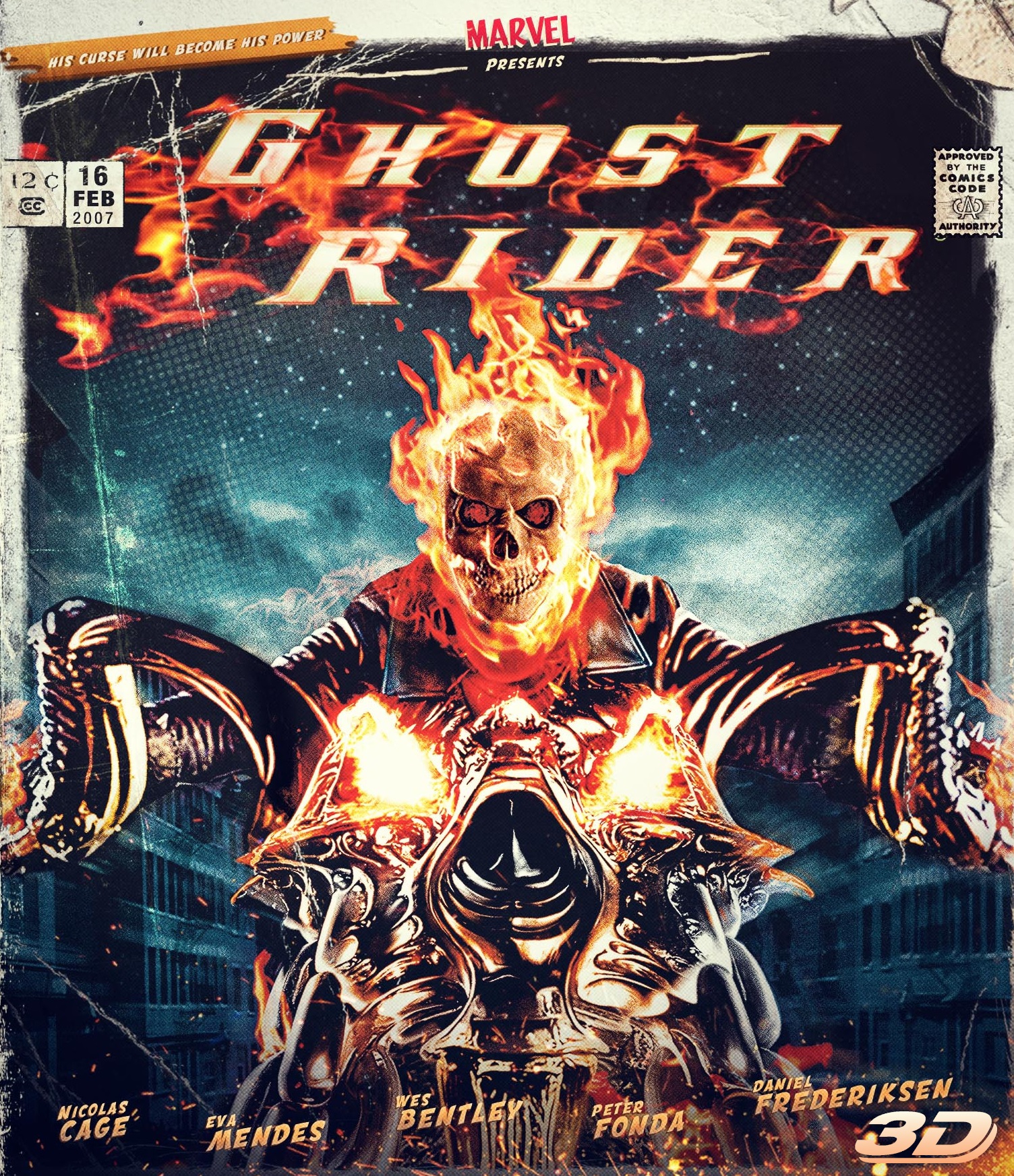 Ghost Rider 2007 Ext Cut 3D Conversion 1080p MVC DTS-HD MA 5.1 MULTi doogle