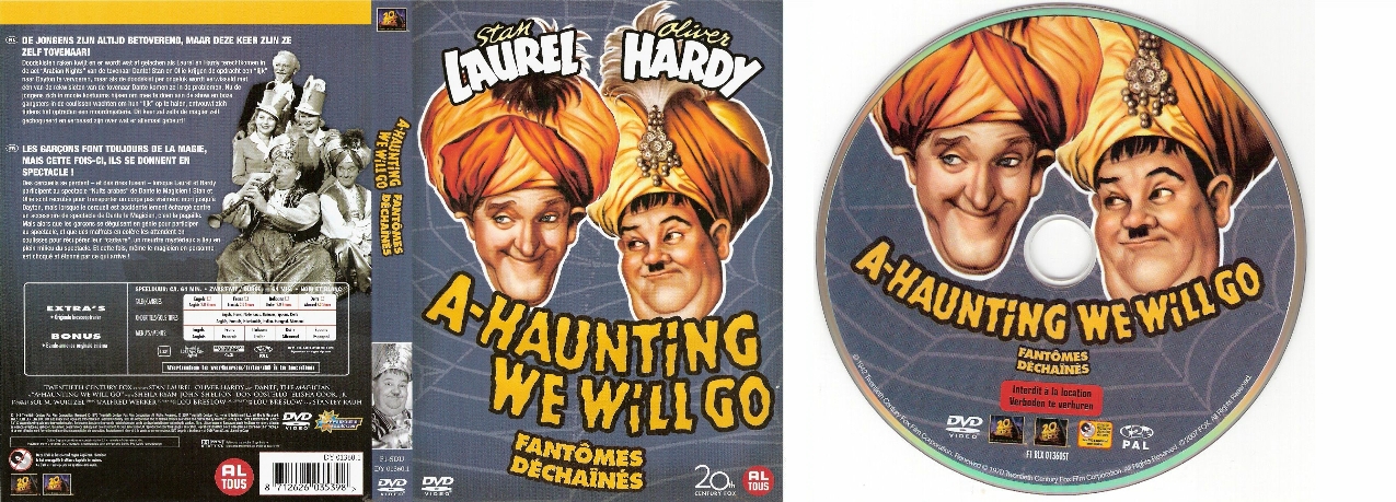 REPOST Stan Laurel & Oliver A Haunting We will Go 1942
