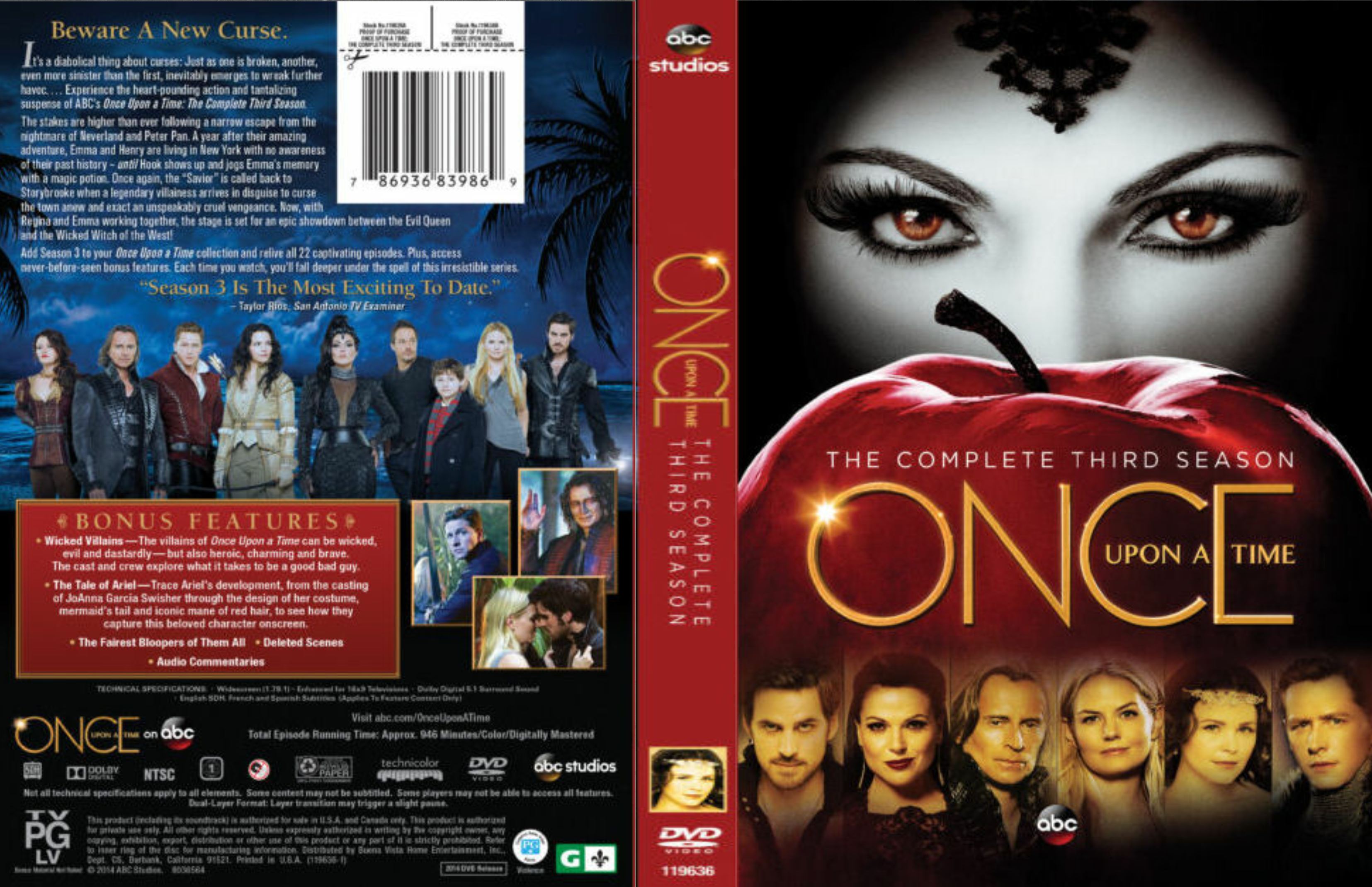 Once Upon a Time-Seizoen 3 - dvd 6 Finale