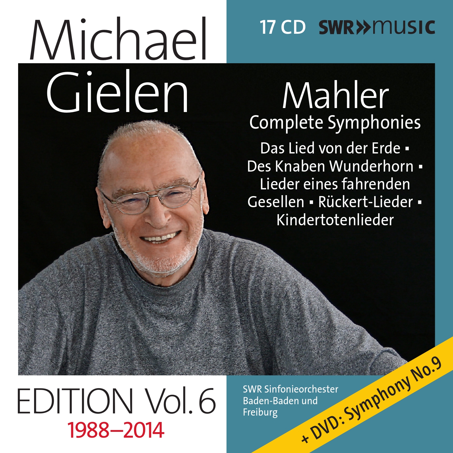 Michael Gielen Ed - Vol 6 Mahler Symphonies and. Song Cycles Recorded 1988-2014 cd10