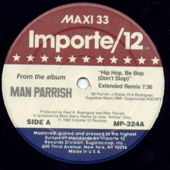 Man Parrish-Hip-Hop Be Bop Dont Stop Heatstroke-(Vinyl)-(1982)-TPO