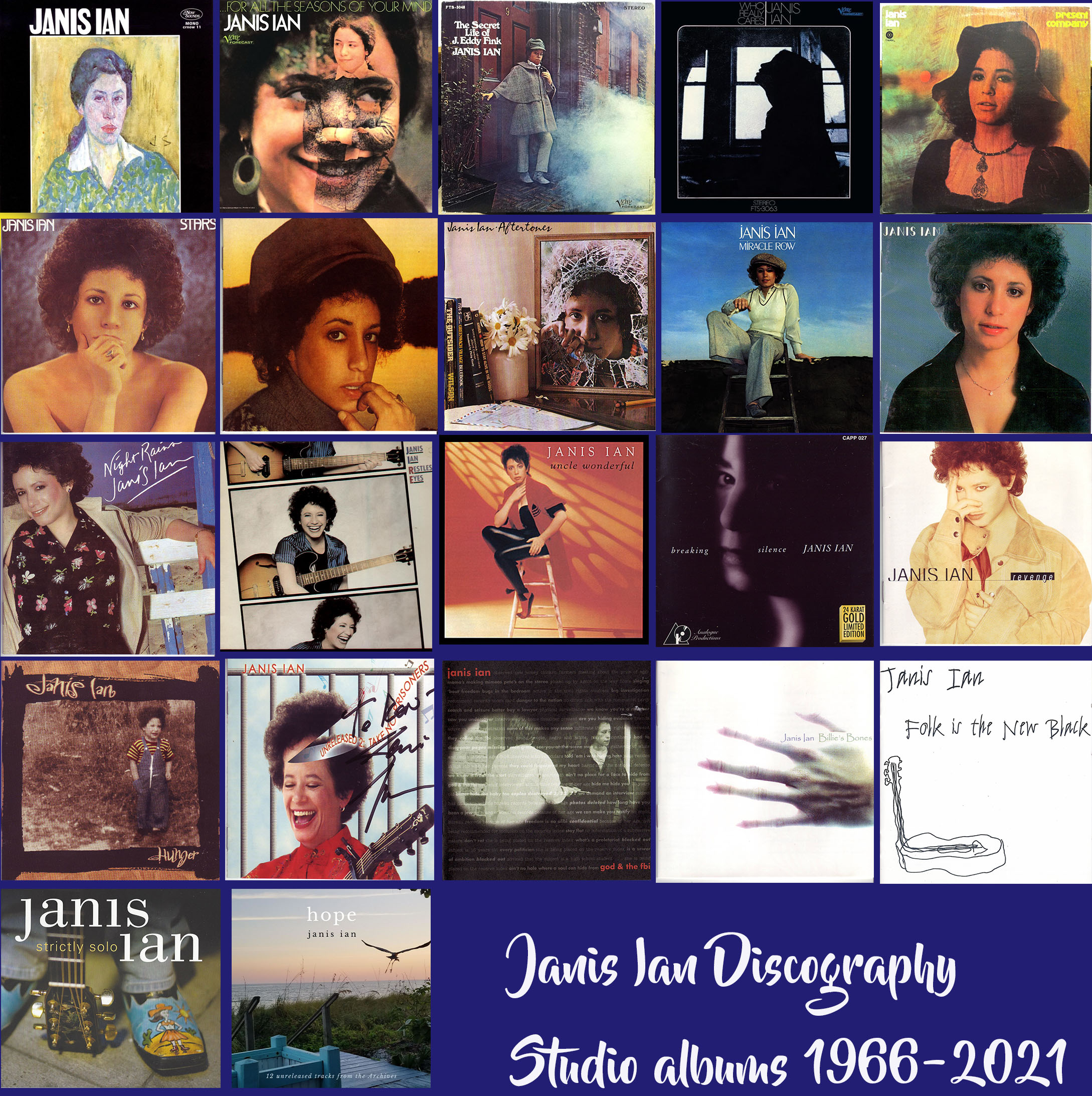 Janis Ian - Complete Studio Albums 1966-2021