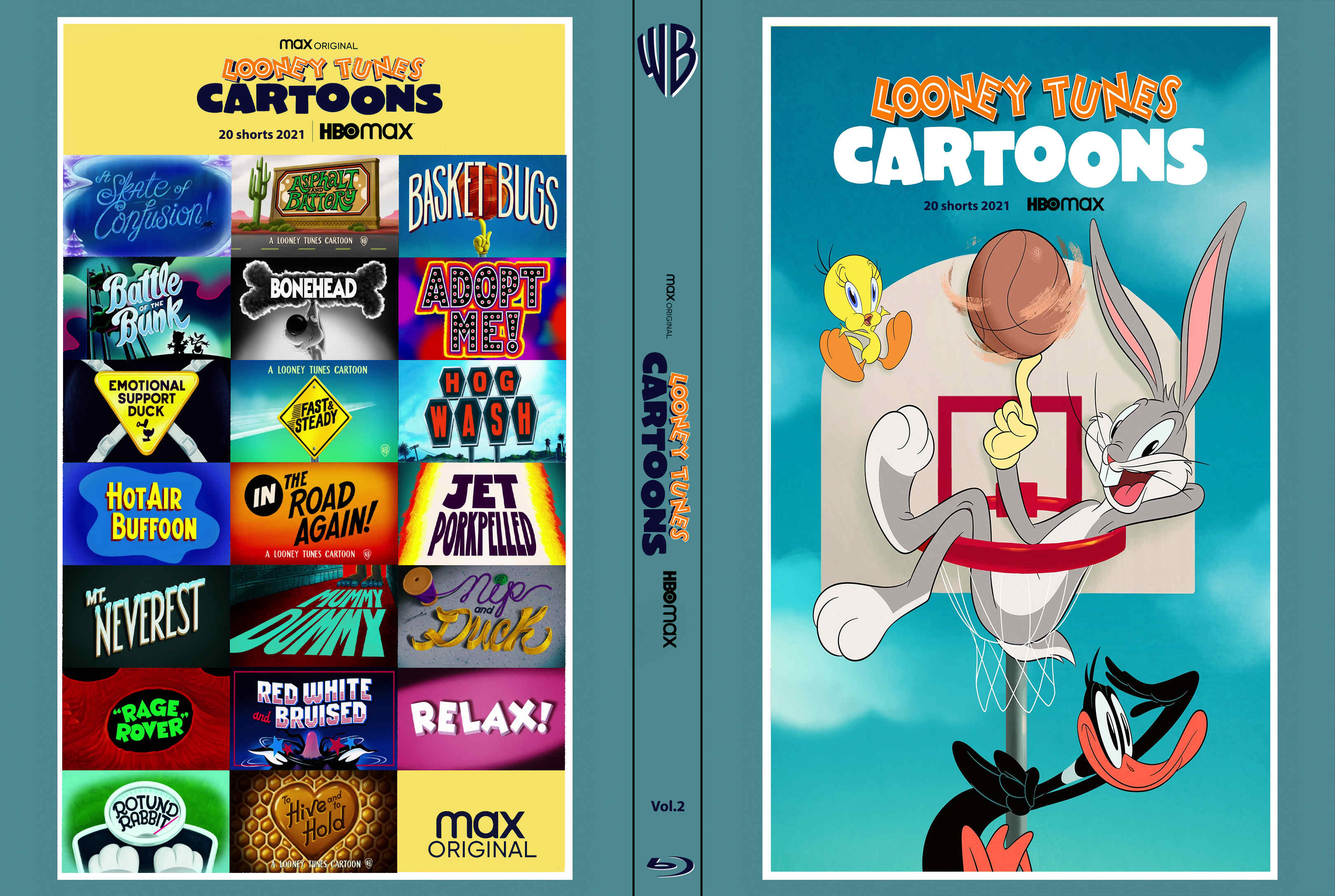 Looney Tunes Cartoons Vol.2 (2021) 20x MKV 720p 3gb