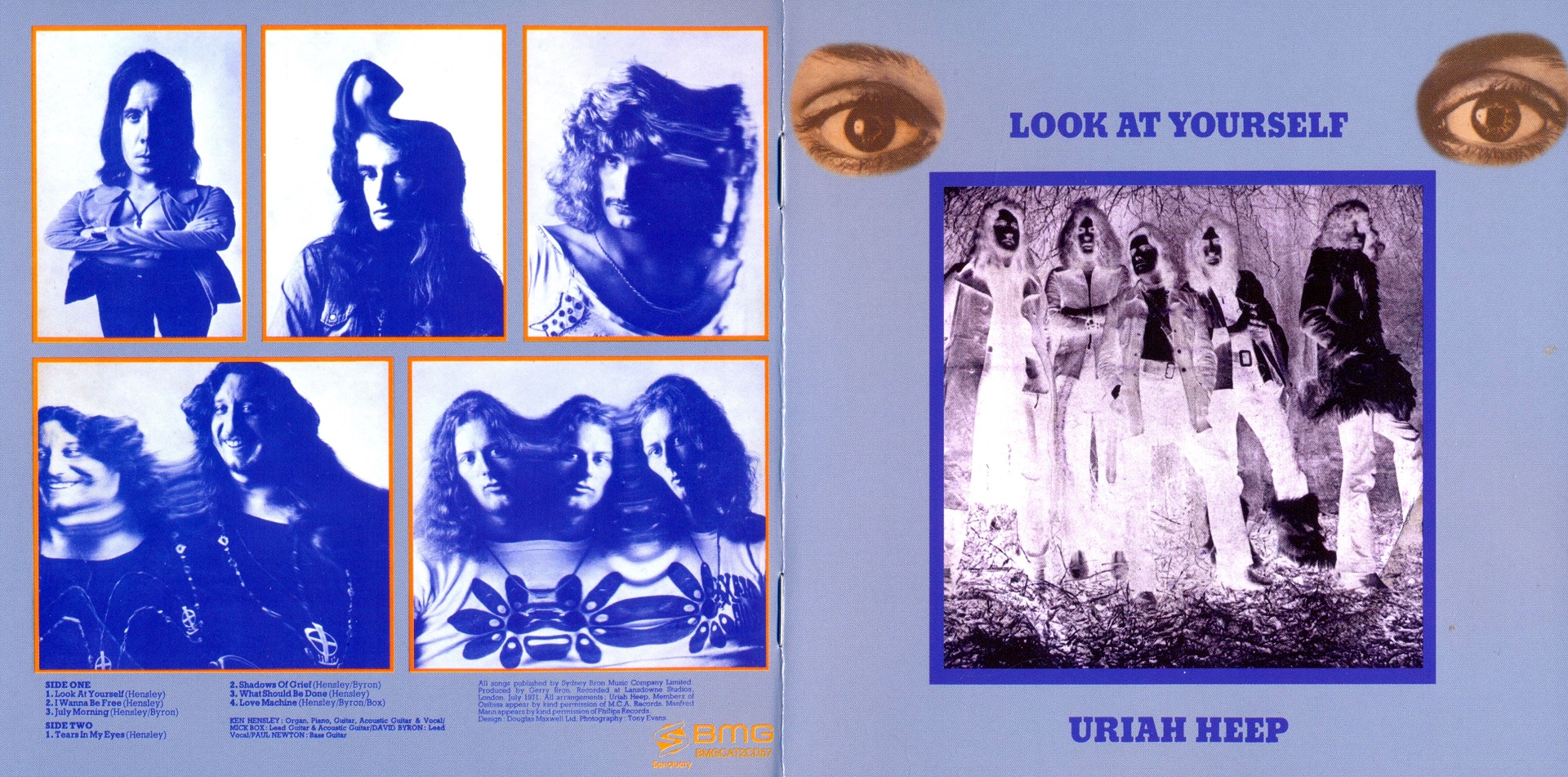 Uriah Heep - Look At Yourself 1971 Remaster 2017 CD1 - Original LP Remastered