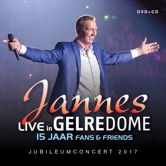 Jannes live Gelredome 15 jaar fans & friends (mkv bestand)