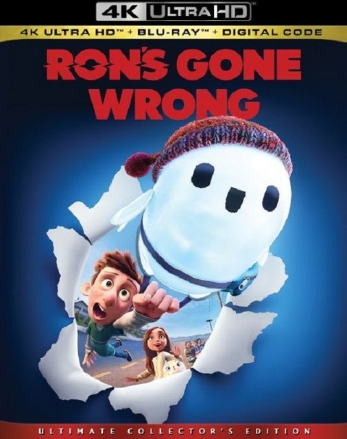 Ron's Gone Wrong (2021) BluRay 2160p UHD HDR TrueHD E-AC3 AC3 NL-RetailSub REMUX + NL gesproken