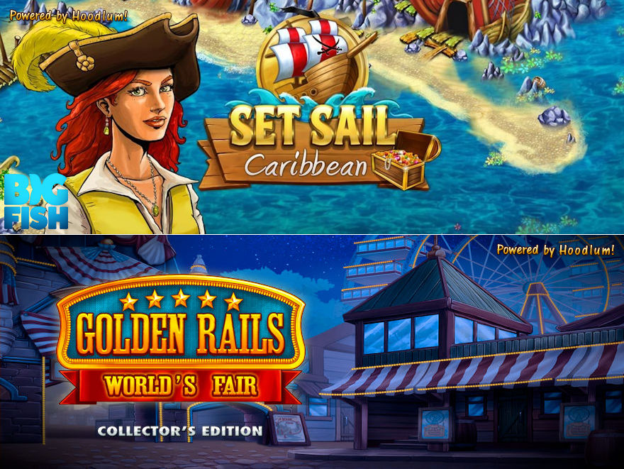 Golden Rails (4) Worlds Fair Collector's Edition