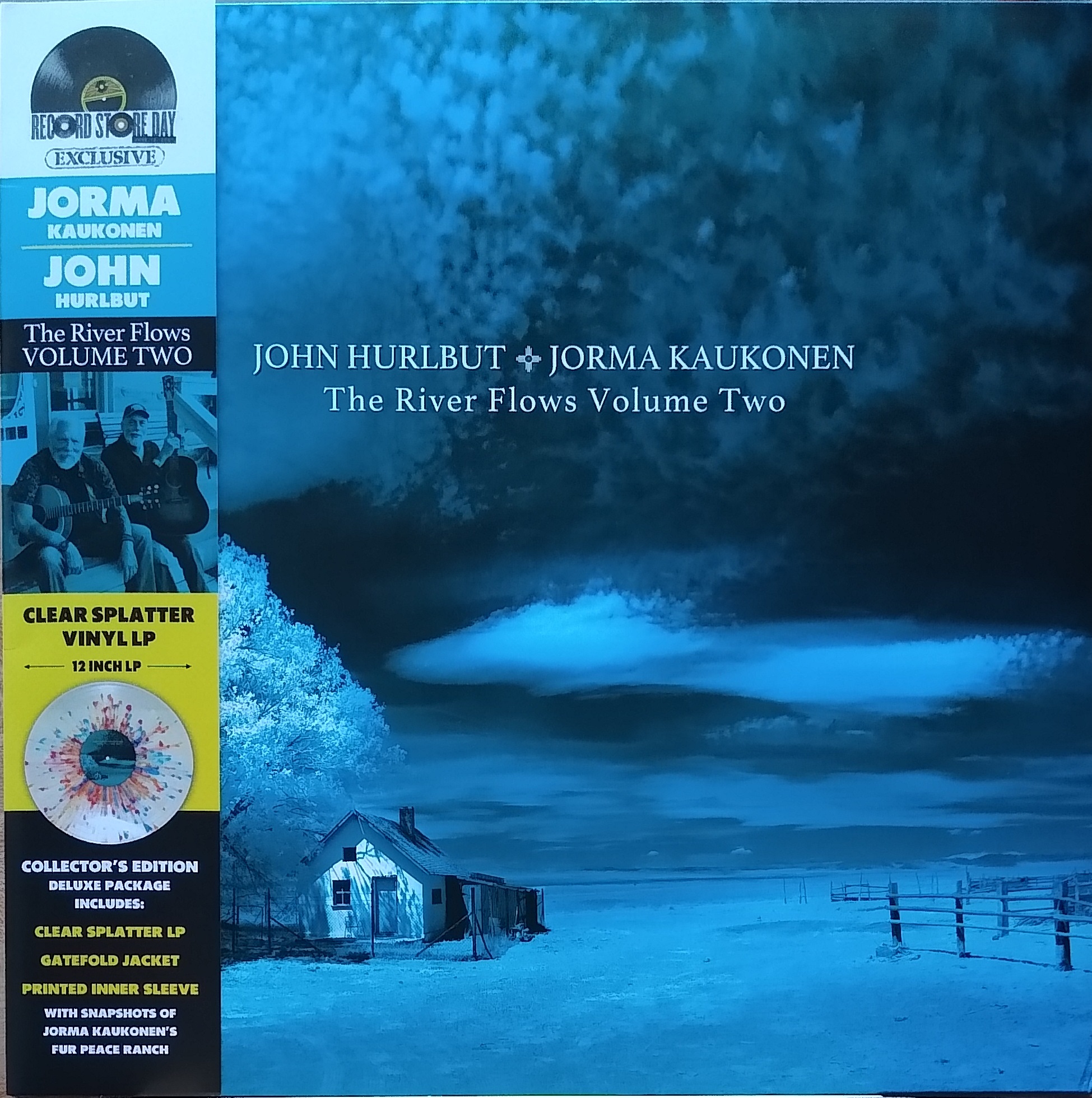 John Hurlbut & Jorma Kaukonen - The River Flows Volume Two (2021 CFU01200 VINYL) [48~24]