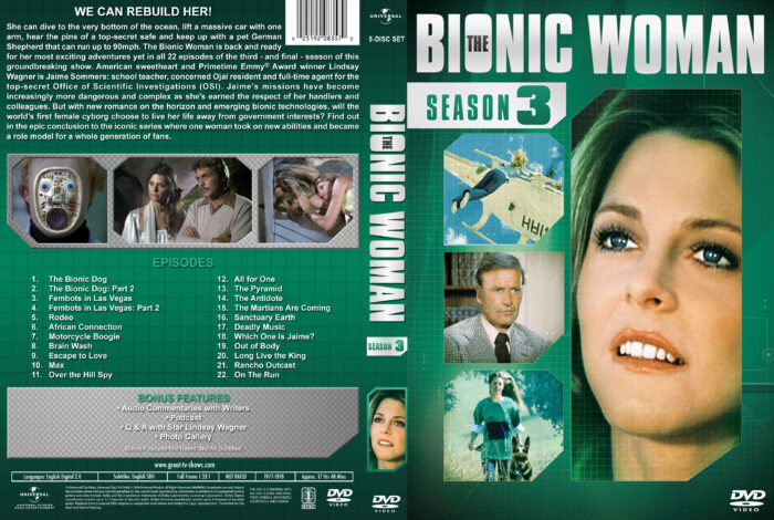 The Bionic Woman Seizoen 3 Afl 17 - 19