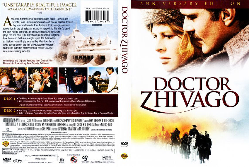 OP VERZOEK Doctor Zhivago (1965) - DvD 2