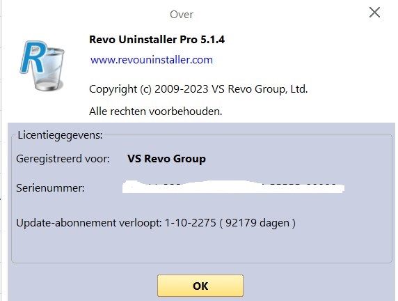 Revo Uninstaller Pro 5.1.4