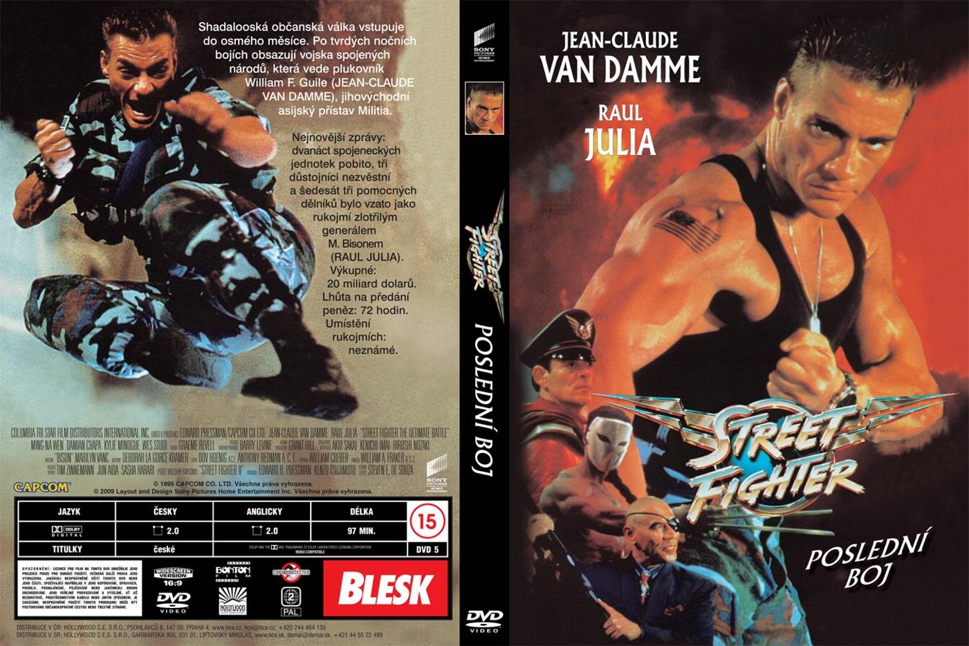 Jean Claude van Damme Collectie DvD 17 van 40 - Streetfighter