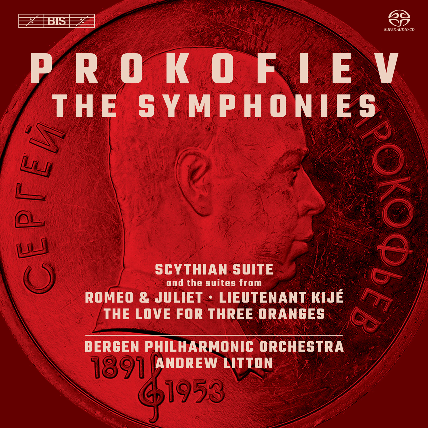 Prokofiev Symphonies - Bergen SO, Litton [5x SACD] 24-44.1