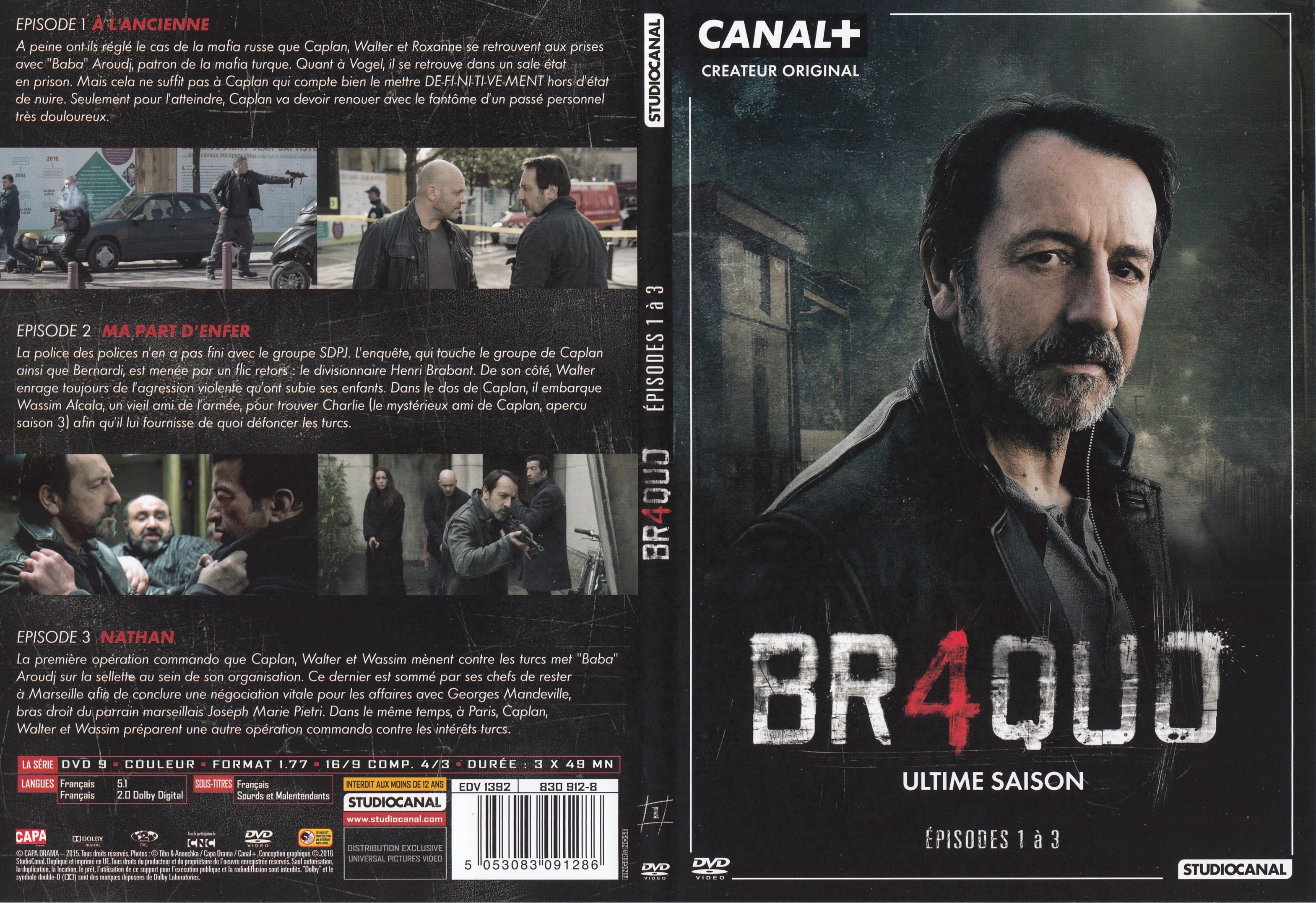 Braquo Serie (2009 - 2016) Seizoen 4 - DvD 2 Finale