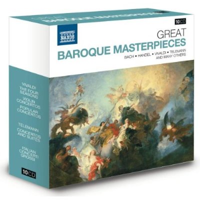Naxos Great Baroque Masterpieces 10cd 24-44.1