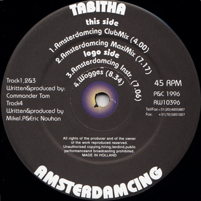 Tabitha - Amsterdancing (CDM) Netherlands (1996) 320