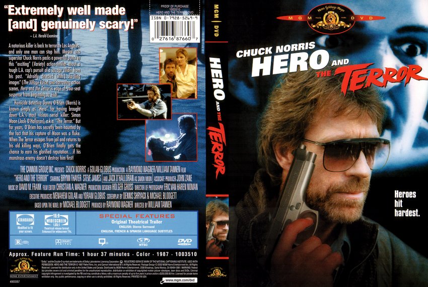 Chuck Norris Collectie DvD 15 - Hero and terror 1988