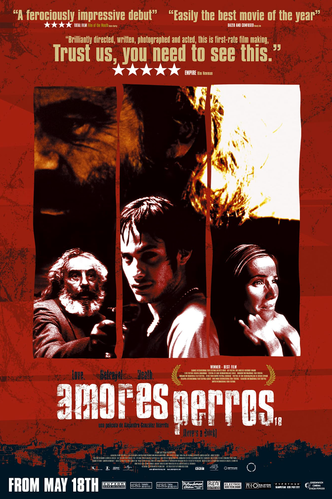 Amores Perros (2000) - 4K HDR BRmux - NLsubs