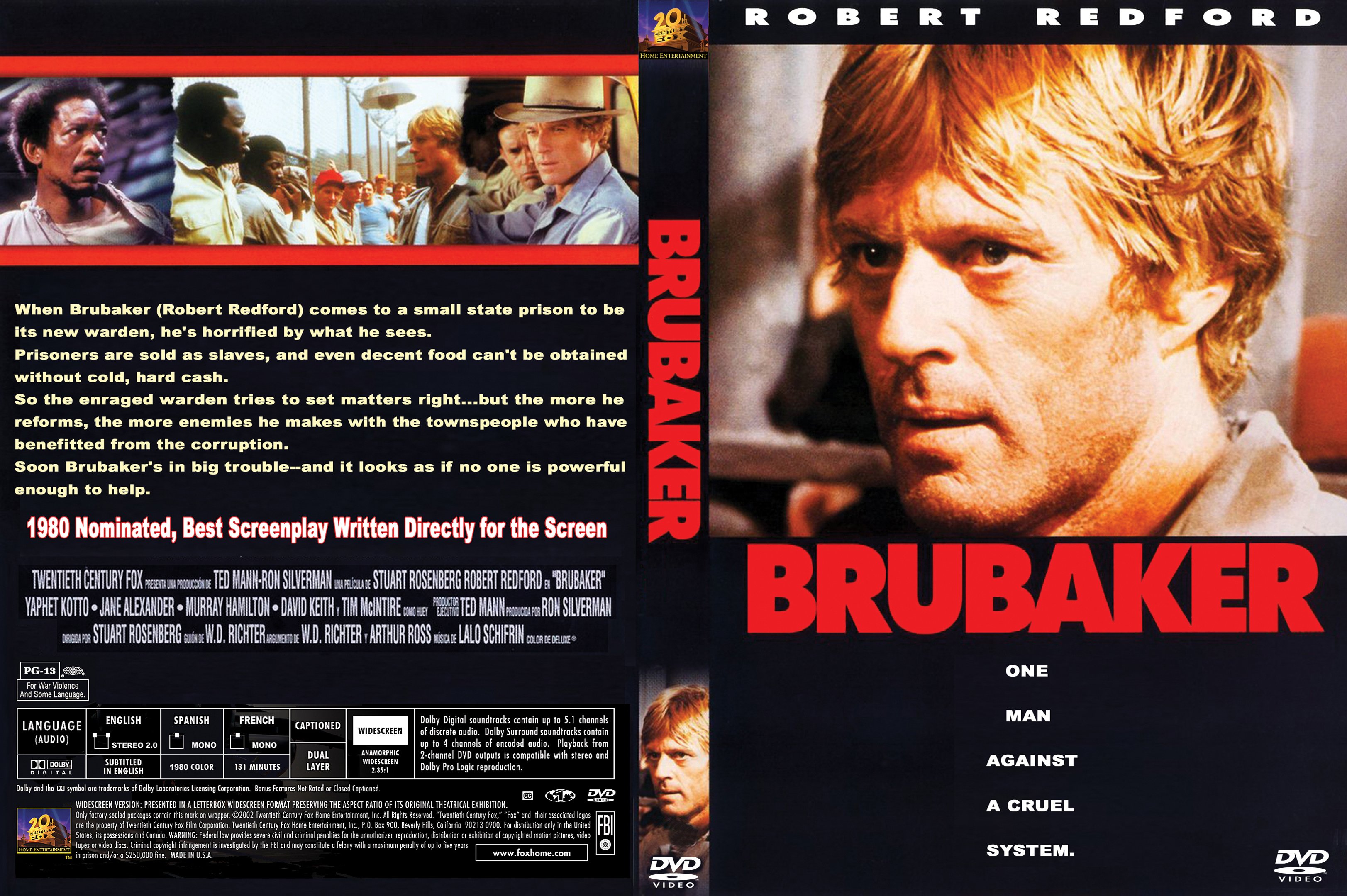 Brubaker (1980) Morgan Freeman