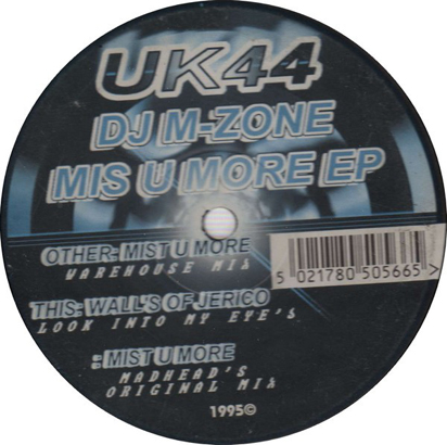 DJ M-Zone ‎– Mis U More EP (1995) 192