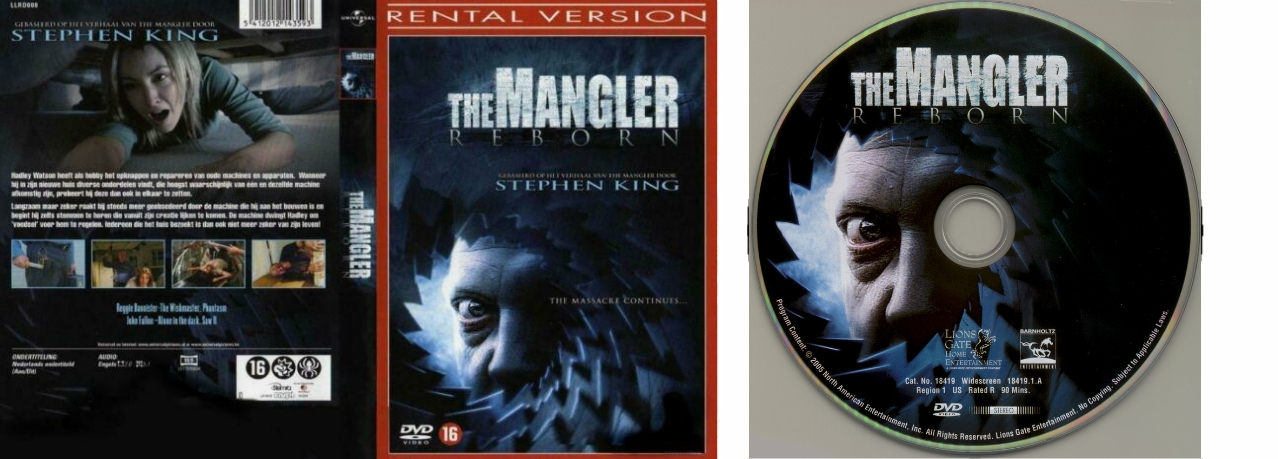 Stephen King The Mangler 2 ( Reborn) 2001
