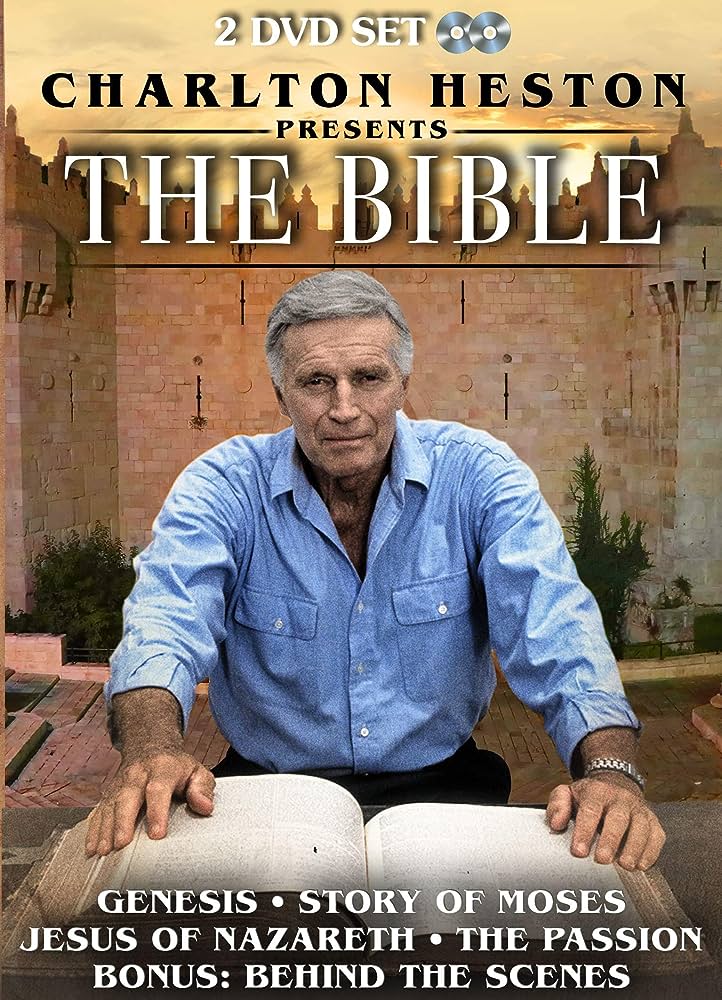 Charlton Heston Presents The Bible Genesis Moses Jesus Passion