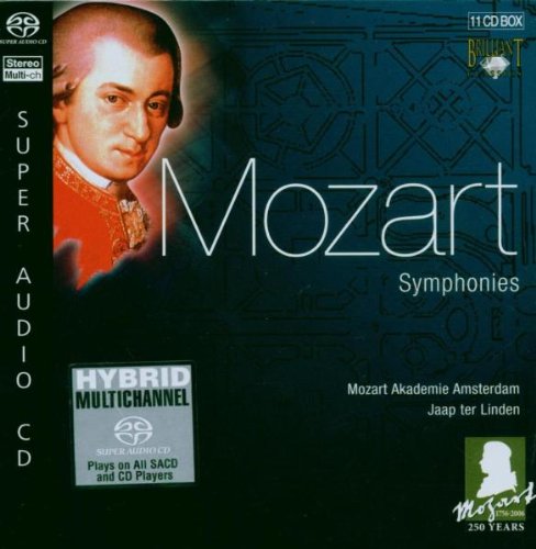 Mozart Symphonies - Jaap ter Linde 11cd 24-44.1