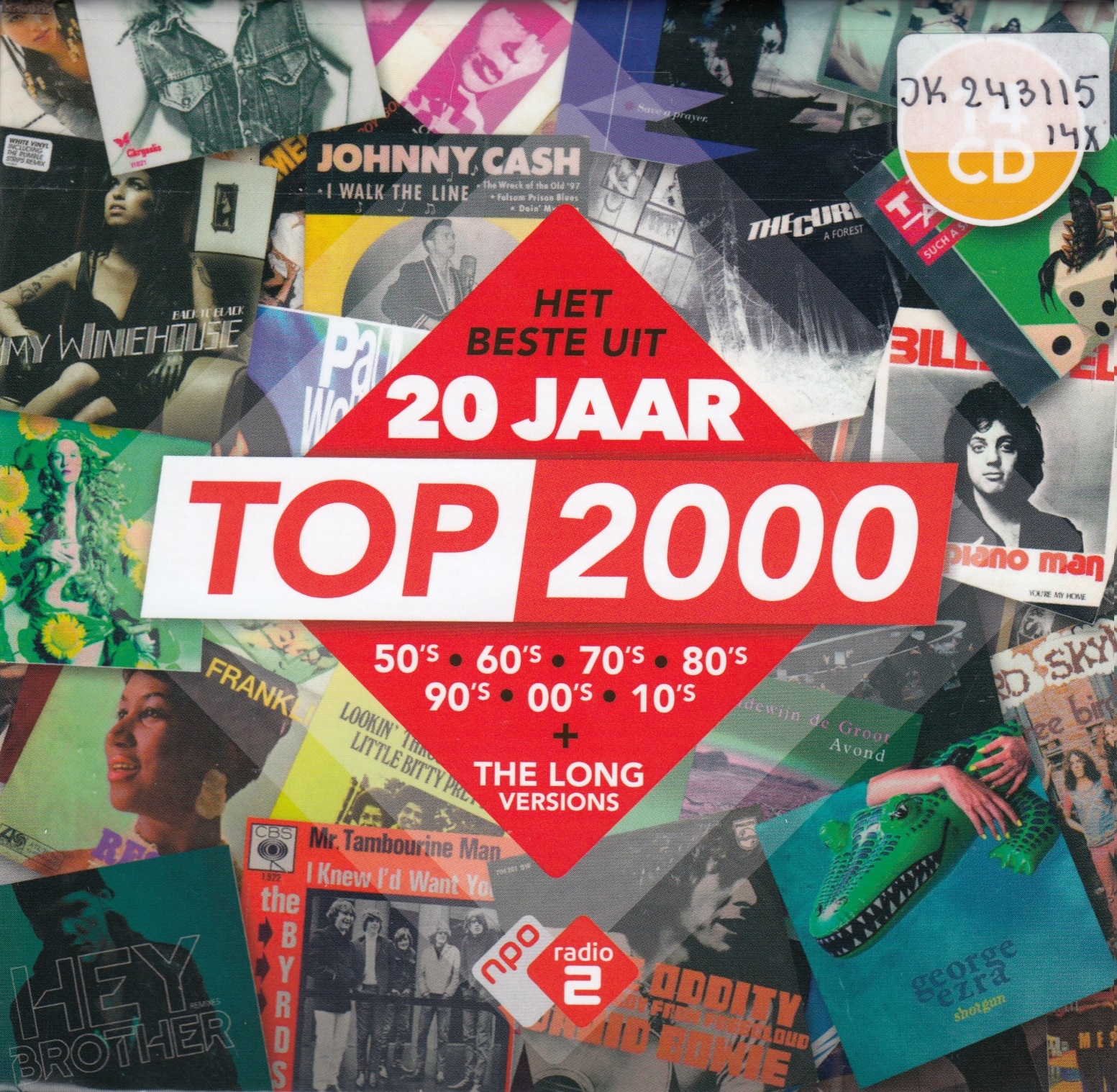 Het Beste Uit 20 Jaar Top 2000 (14 CD)