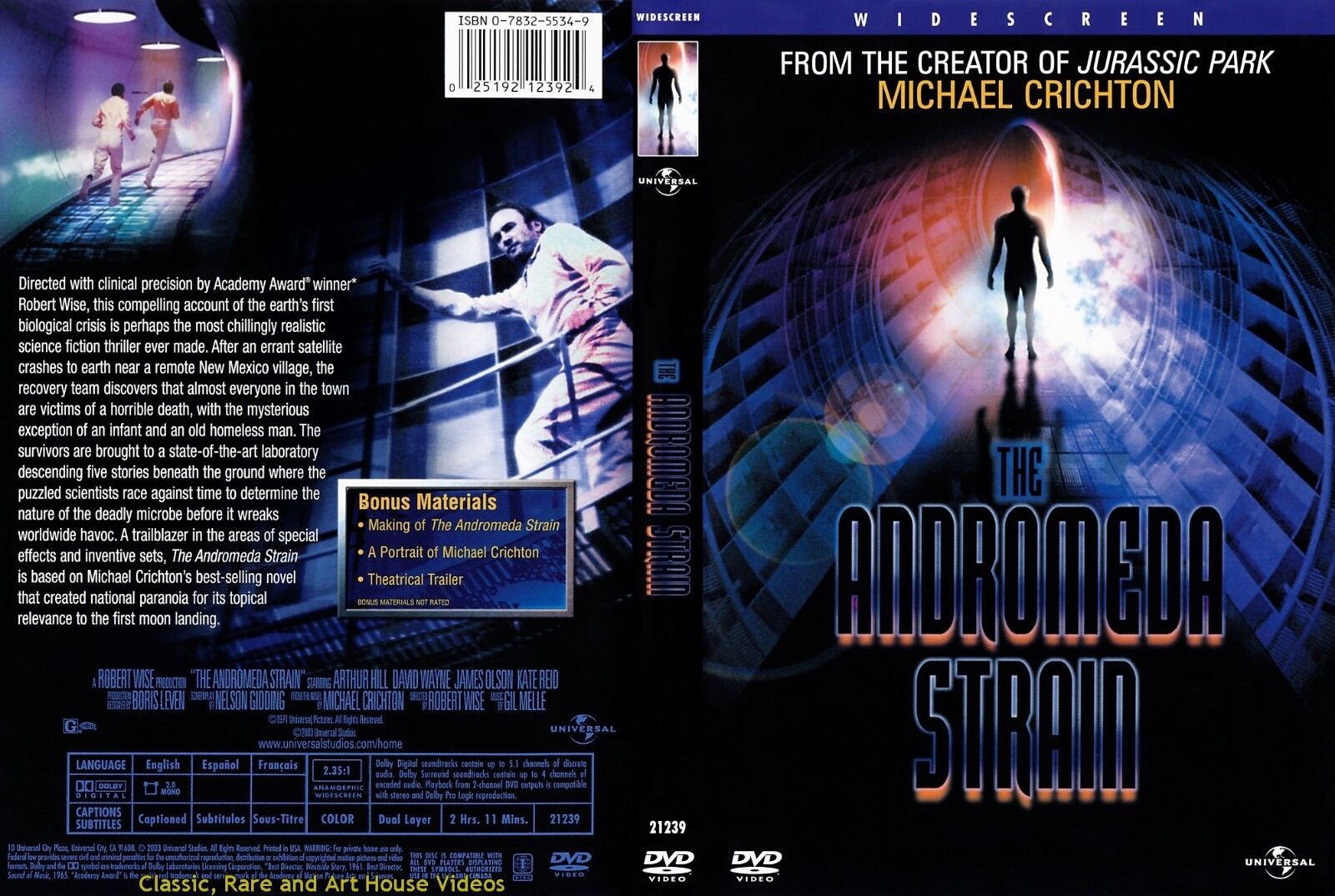 Andromeda strain 2008 disc 1