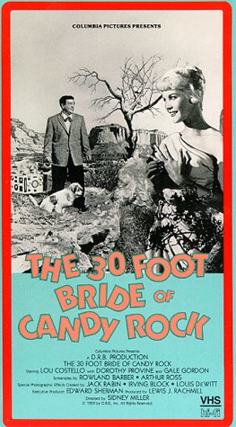 Lou Costello The 30 Foot Bride of Candy Rock (1959)