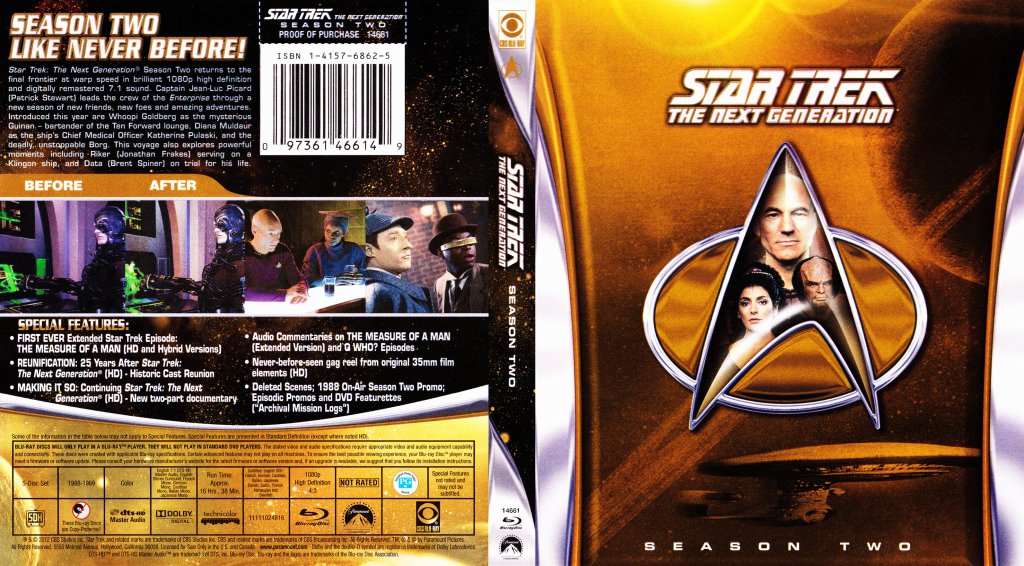 Star Trek TNG seizoen 2 Blu-Ray 3
