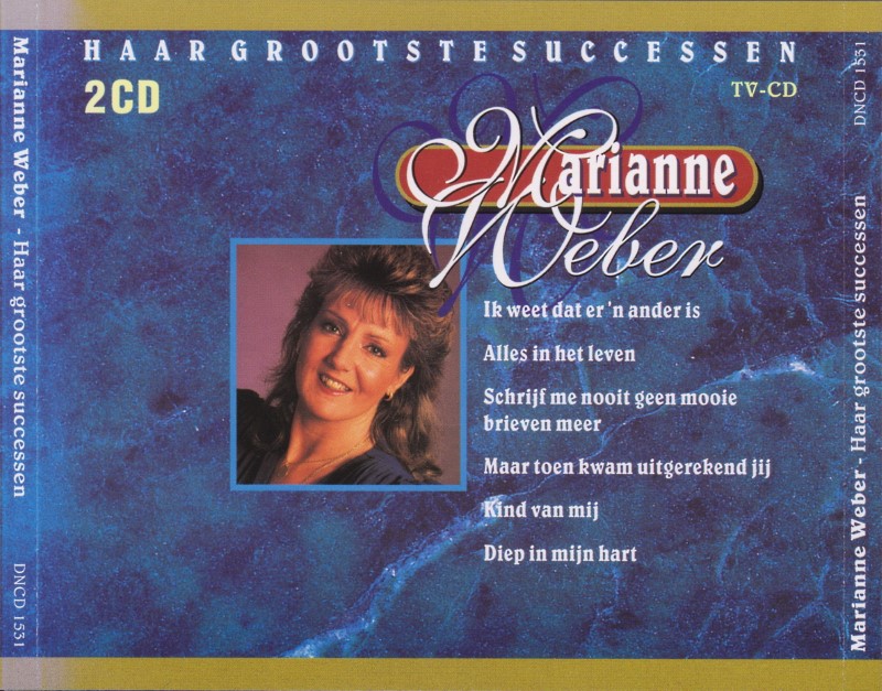 Marianne Weber - Haar Grootse Successen (1997)