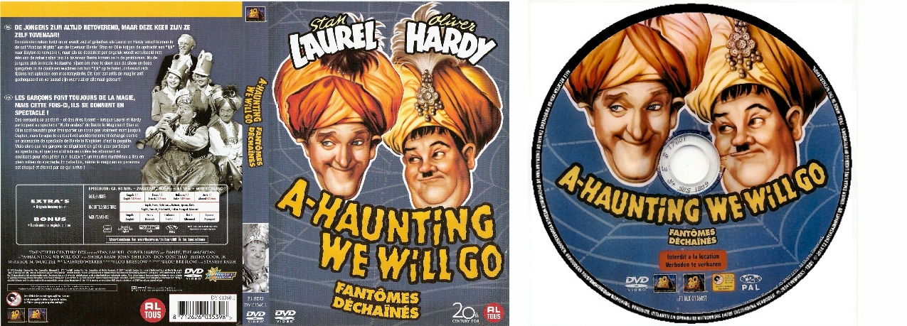 Stan Laurel & Oliver Hardy A haunting We WIill Go 1942