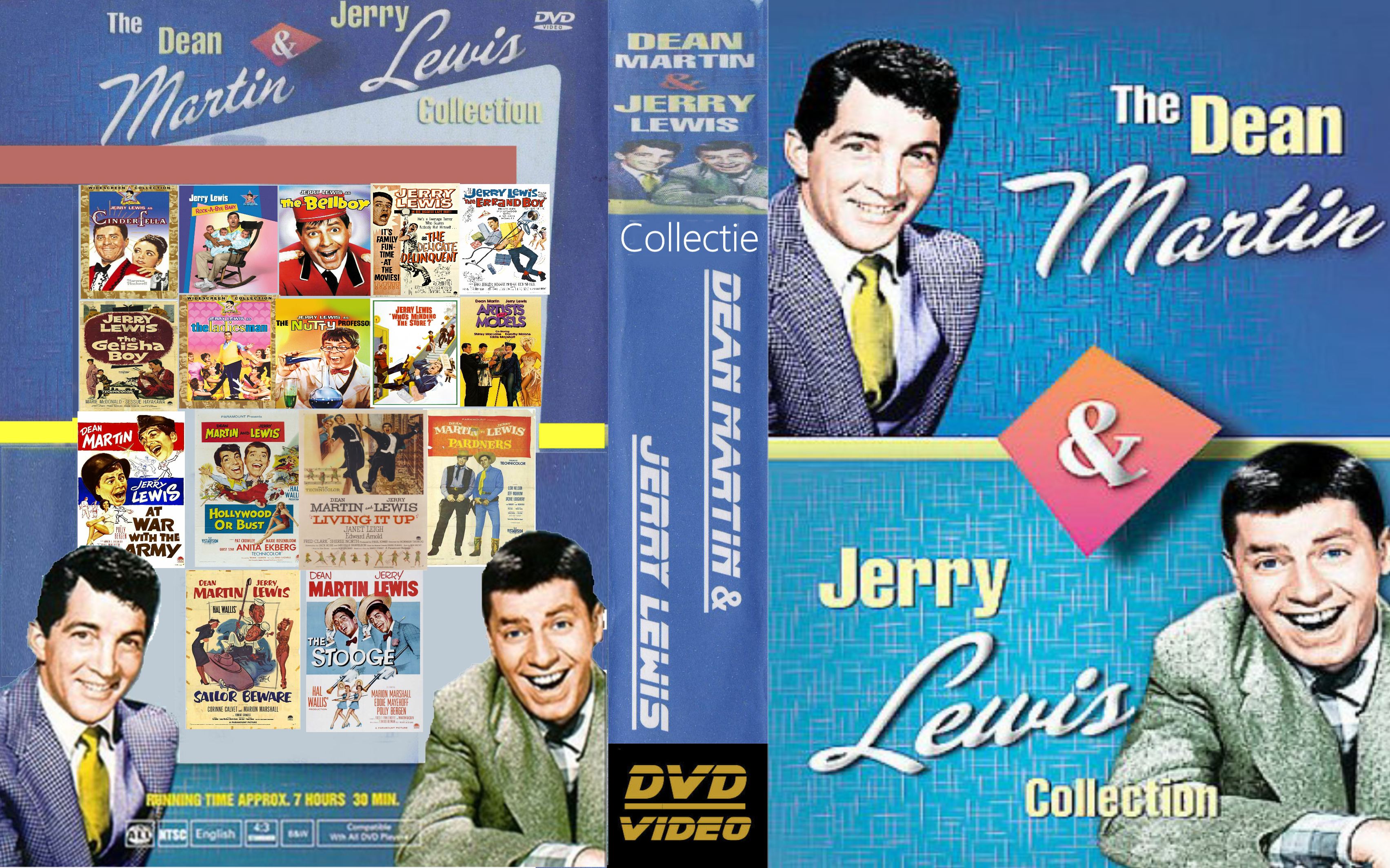 Jerry lewis & Dean Martin Collectie - Artist and Models (1955)
