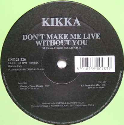 Kikka-Dont Make Me Live Without You-WEB-1997