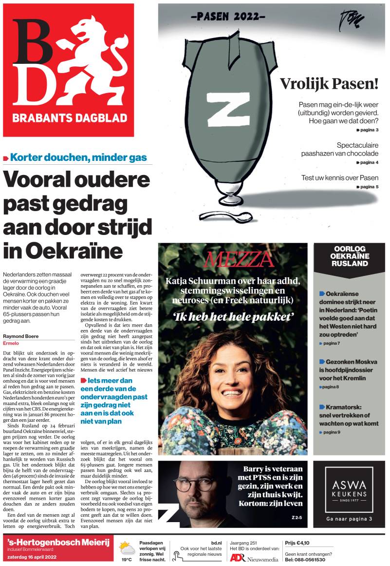 Brabants Dagblad + Mezza - 16-04-2022