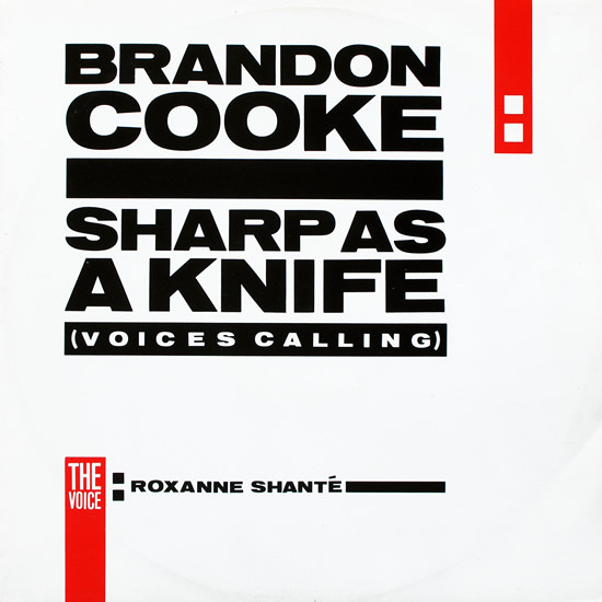 *Rare 80's Vinyl* Brandon Cooke - Sharp As A Knife (1986)